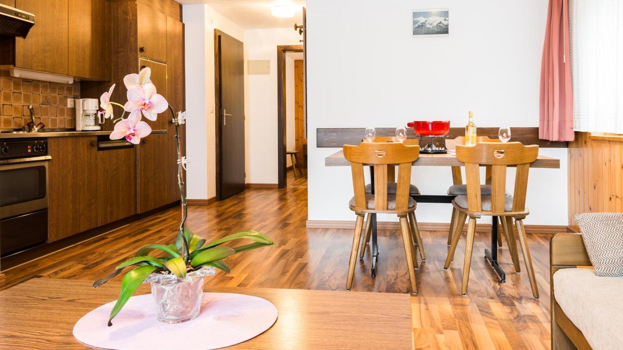 Haus Alba Apartment Saas-Almagell Cameră foto