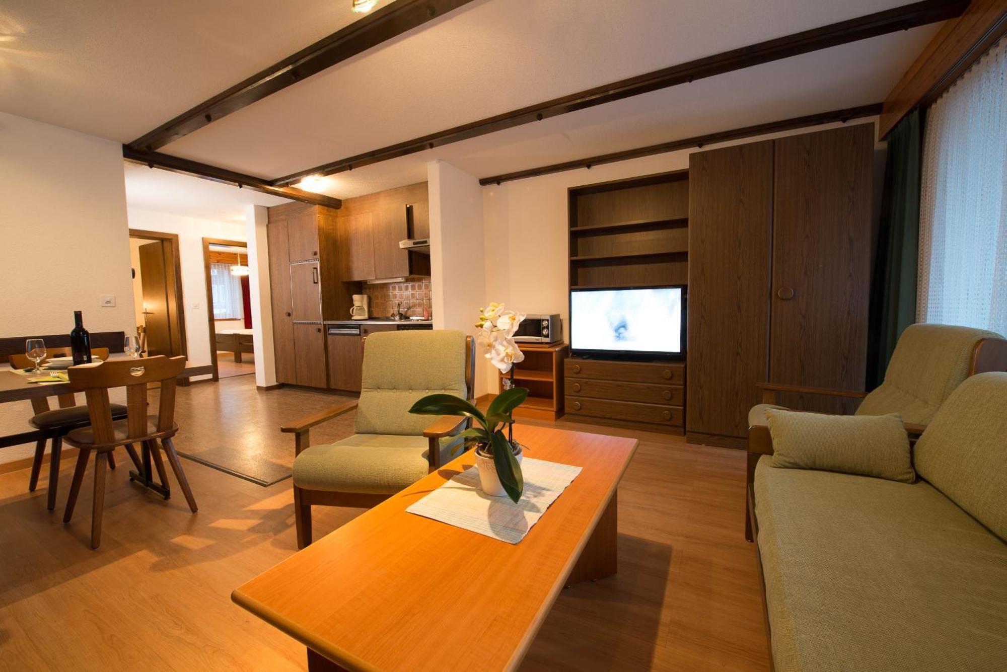 Haus Alba Apartment Saas-Almagell Cameră foto