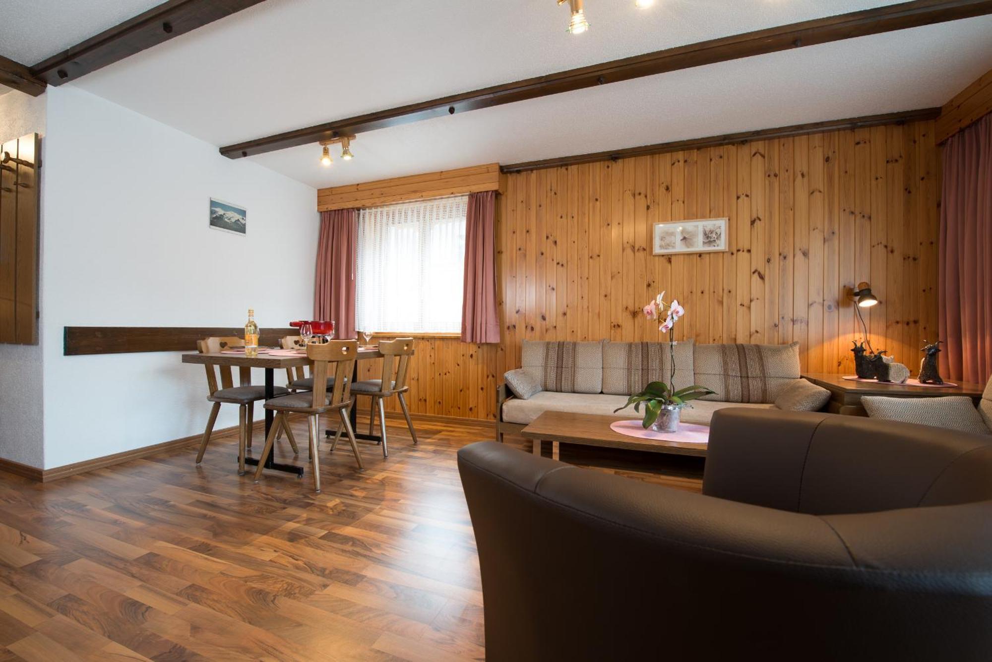 Haus Alba Apartment Saas-Almagell Cameră foto