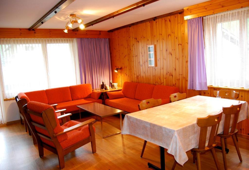 Haus Alba Apartment Saas-Almagell Cameră foto